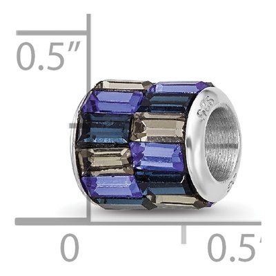 Sterling Silver Crystal Bead – view 6