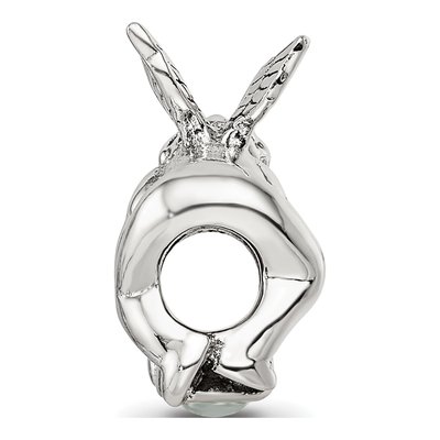 Sterling Silver CZ June Bead – view 4
