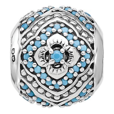 Sterling Silver Crystal Bead – view 5