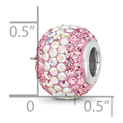 Sterling Silver Crystal Bead – view 6