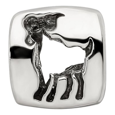 Sterling Silver Aries Zodiac Bead – view 5
