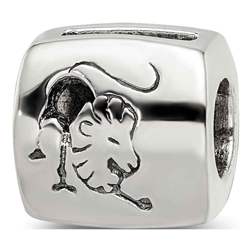 Sterling Silver Leo Zodiac Bead