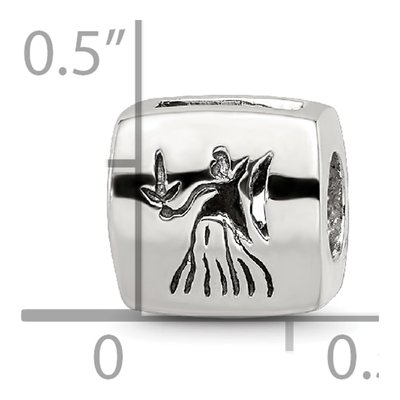 Sterling Silver Virgo Zodiac Bead – view 6