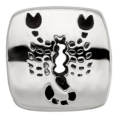 Sterling Silver Scorpio Zodiac Bead – view 5
