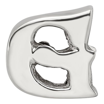 Sterling Silver Letter G Bead – view 5