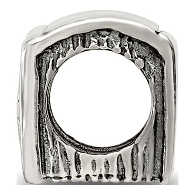 Sterling Silver Bible Bead – view 4