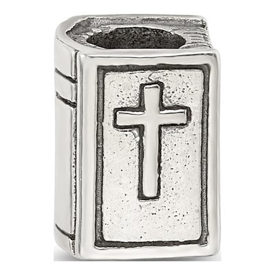 Sterling Silver Bible Bead – view 7