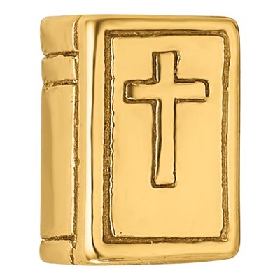 Gold-Plated Sterling Silver Bible Bead – view 5