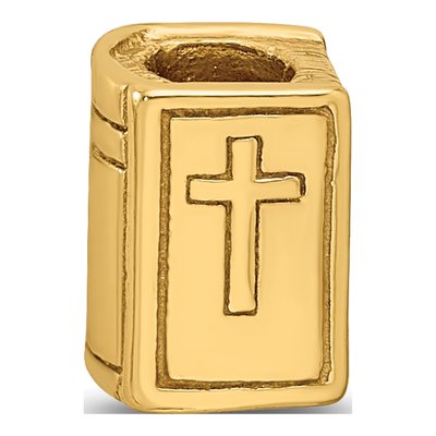 Gold-Plated Sterling Silver Bible Bead – view 8