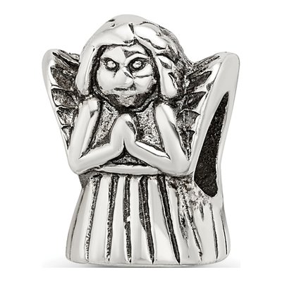 Sterling Silver Praying Angel Bead