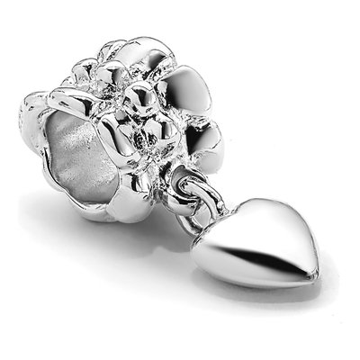 Sterling Silver Heart Dangle Bead – view 8
