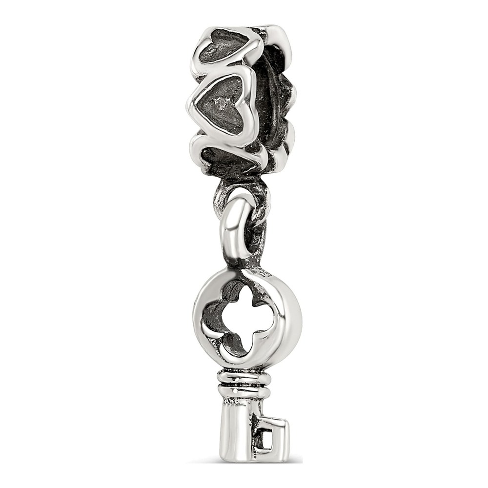 Sterling Silver Key Dangle Bead