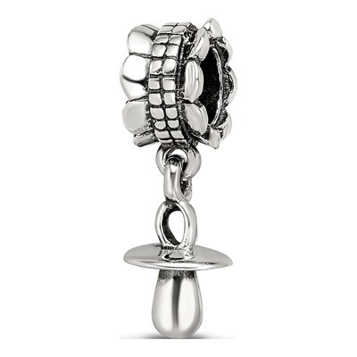 Sterling Silver Pacifier Dangle Bead