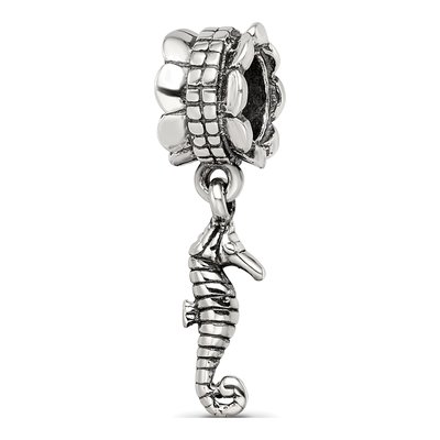 Sterling Silver Seahorse Dangle Bead