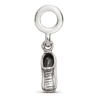 Sterling Silver Sports Shoe Dangle Bead – view 4