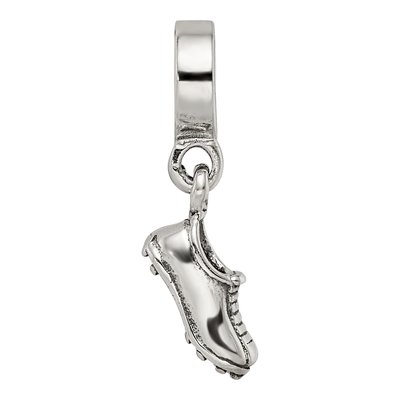 Sterling Silver Sports Shoe Dangle Bead – view 5