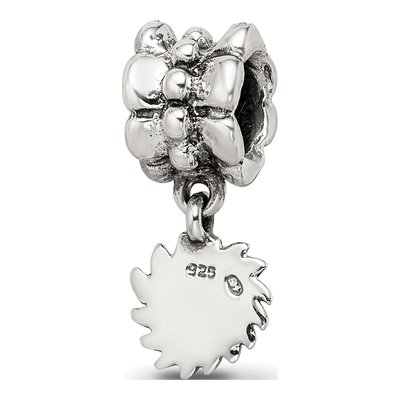 Sterling Silver Sun Dangle Bead – view 7
