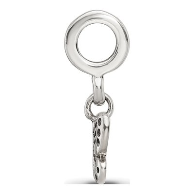 Sterling Silver Butterfly Dangle Bead – view 4
