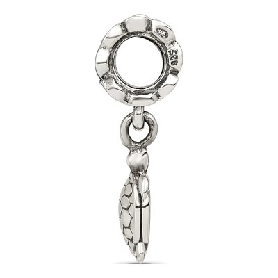 Sterling Silver Turtle Dangle Bead – view 4