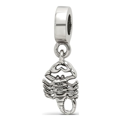 Sterling Silver Scorpion Dangle Bead – view 7