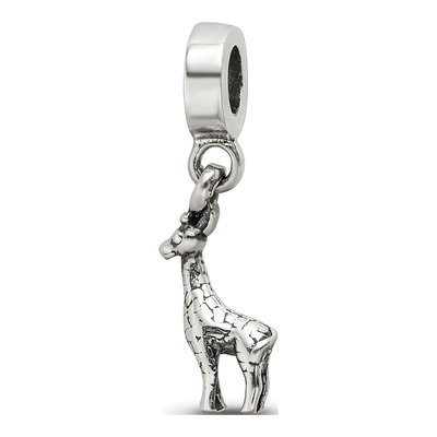 Sterling Silver Giraffe Dangle Bead – view 7