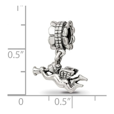 Sterling Silver Angel Dangle Bead – view 5