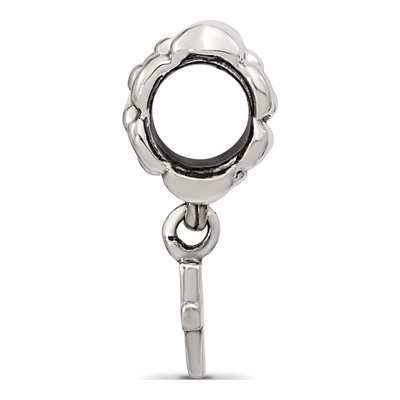 Sterling Silver Cross Dangle Bead – view 4