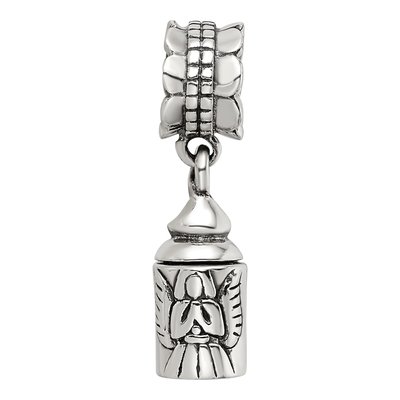 Sterling Silver Angel Ash Dangle Bead – view 5