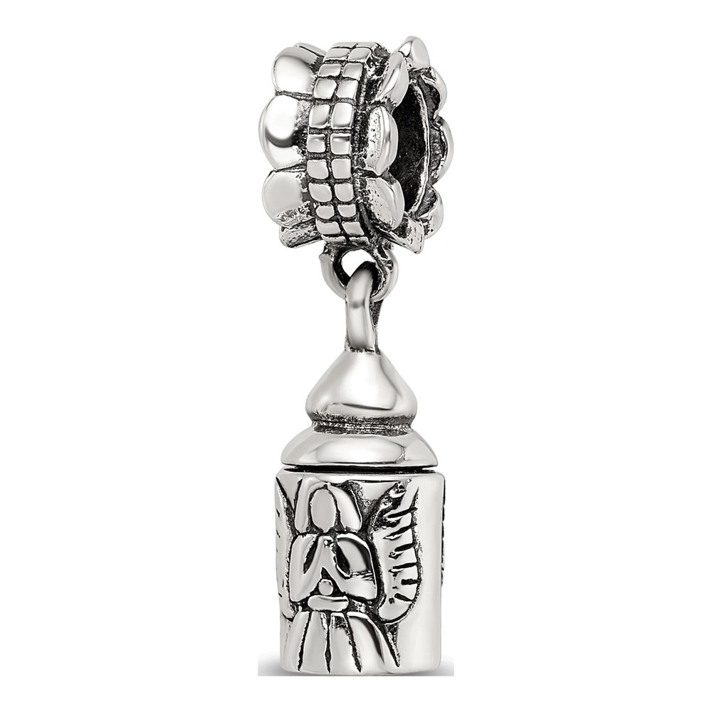 Sterling Silver Angel Ash Dangle Bead
