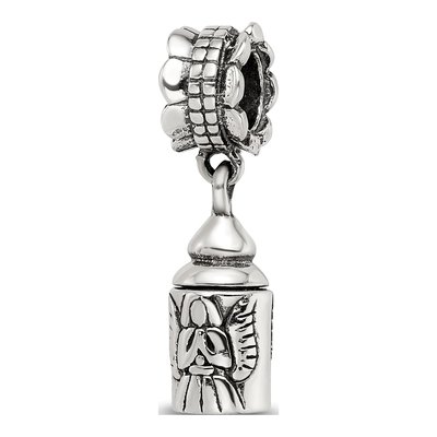 Sterling Silver Angel Ash Dangle Bead