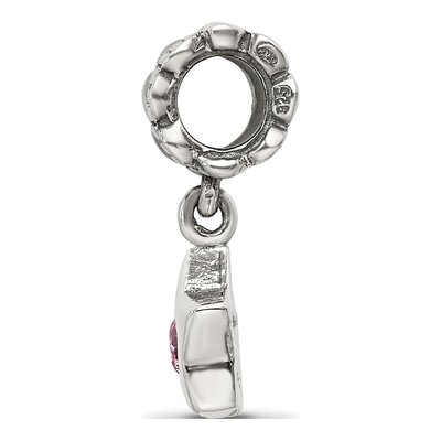 Sterling Silver CZ Star Dangle Bead – view 4