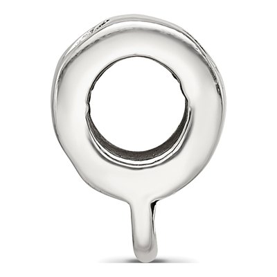 Sterling Silver Heart Loop Bead – view 4