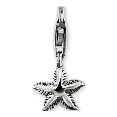 Sterling Silver Starfish Click-On Bead – view 7