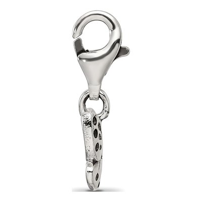 Sterling Silver Butterfly Click-On Bead – view 4