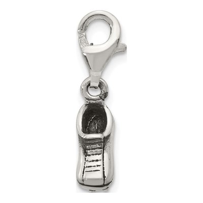 Sterling Silver Sports Shoe Click-On Bead – view 4