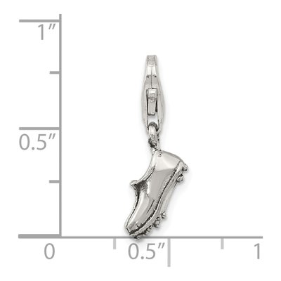 Sterling Silver Sports Shoe Click-On Bead – view 5