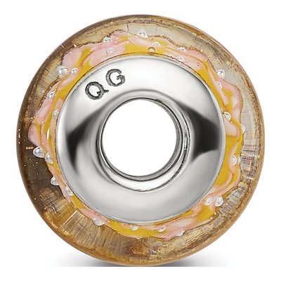 Sterling Silver Glass Bead – view 4