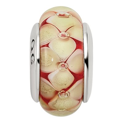 Sterling Silver Glass Bead – view 6