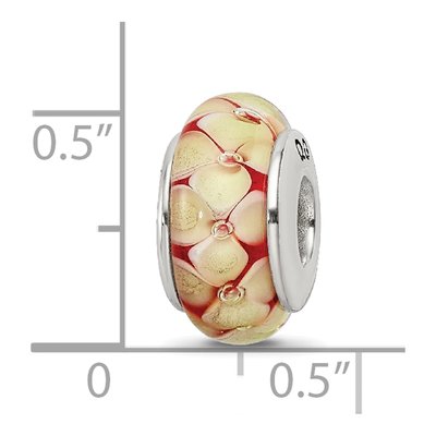 Sterling Silver Glass Bead – view 7