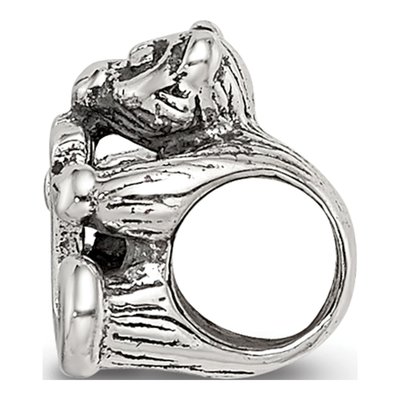 Sterling Silver Kids Letter Y Bead – view 4