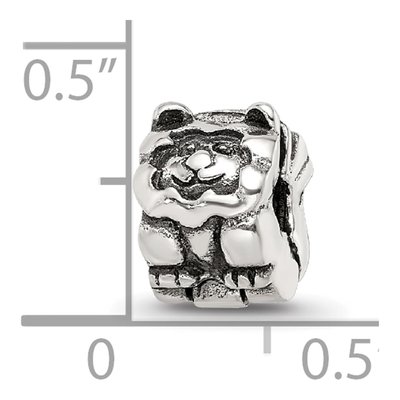 Sterling Silver Kids Lion Clip Bead – view 8