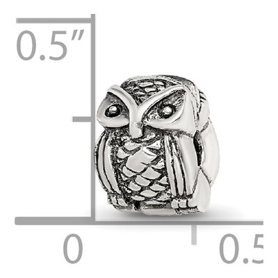 Sterling Silver Kids Owl Clip Bead – view 7