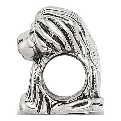 Sterling Silver Kids Puppy Bead – view 4