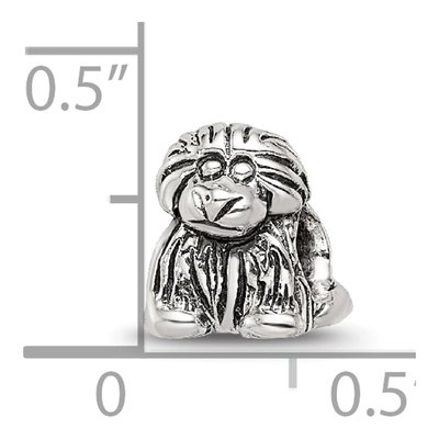Sterling Silver Kids Puppy Bead – view 8