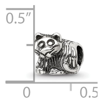 Sterling Silver Kitten Bead – view 8