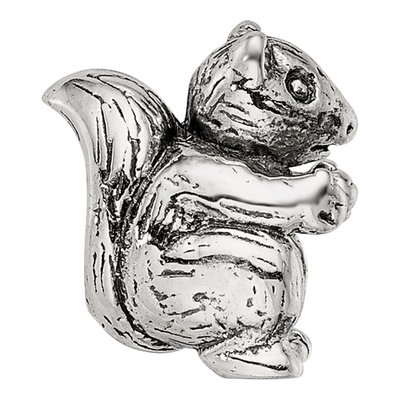 Sterling Silver Kids Squirrel Bead – view 5