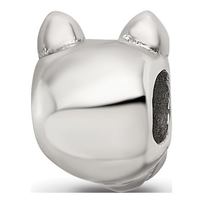 Sterling Silver Kids Pig Bead – view 7