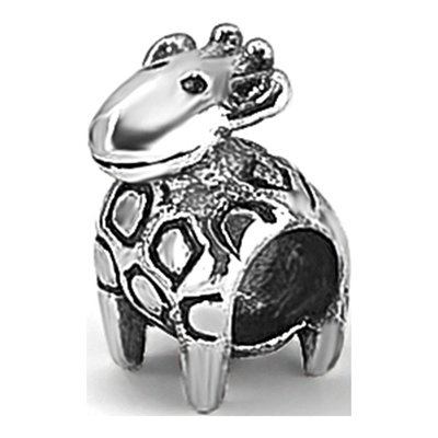 Sterling Silver Kids Giraffe Bead – view 8
