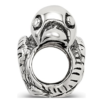 Sterling Silver Kids Duck Bead – view 4