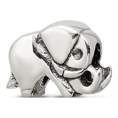Sterling Silver Kids Elephant Bead